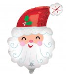 Minishape Smiley Santa Head Balloon