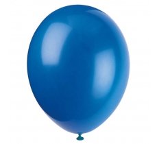 12" PREMIUM LATEX BALLOONS 10 PACK EVENING BLUE