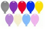 BALLOON SHAPE WEIGHTS PRIMARY MIX (100PCS)