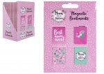 MAGNETIC BOOKMARKS SET OF 4