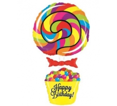 Lollipop Birthday 40" Single Pack