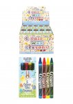 MINI EASTER 8CM WAX CRAYON 4 PACK X 120 ( 10P EACH )