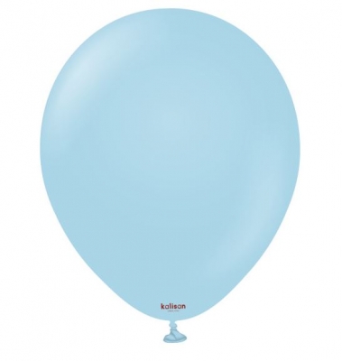 KALISAN 5" MACARON BLUE LATEX BALLOON 100pack