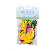 Easter Felt Hanging Bunnies 8pk