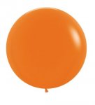 Fashion Colour Orange 24" Latex Balloons 60cm 3 Pack