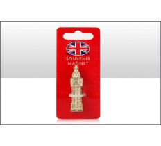 BIG BEN GILT DIE CAST METAL MAGNET B CARD