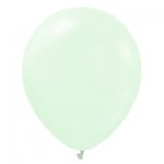 Kalisan 12" Standard Macaron Pale Green Balloons 100pc