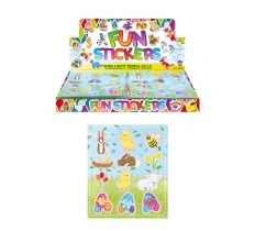 120x EASTER STICKERS SHEET 10X11.5CM (10P EACH)