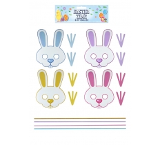 EASTER MASK CRAFT DIY 12 PC SET