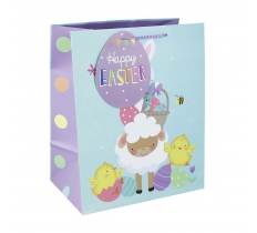 EASTER CUTE EGG HUNT LARGE BAG