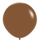 Fashion Colour Coffee 24" Latex Balloons 60cm 3 Pack