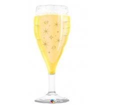 QUALATEX 39" BUBBLY WINE GLASS