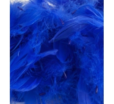 Eleganza Feathers Mixed sizes 3"-5" 50g bag Royal Blue No.18