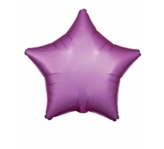 Amscan Silk Lustre Flamingo Star Standard Foil Balloons