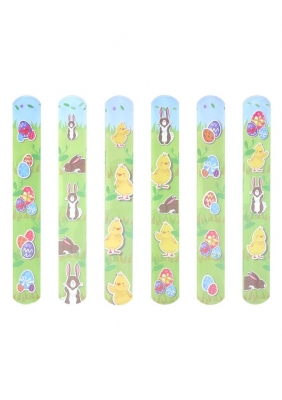 120 x Snap Bracelet Easter 22x3cm (15p each)