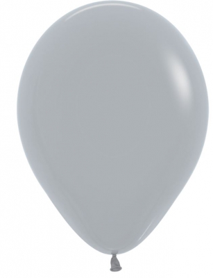 Sempertex 12" Fashion Grey Latex Balloons 50 Pack