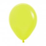 Sempertex 12inch Neon Yellow Latex Balloons 50pk