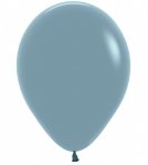 Pastel Dusk Blue 5" Latex Balloons 13cm - 100 Pack