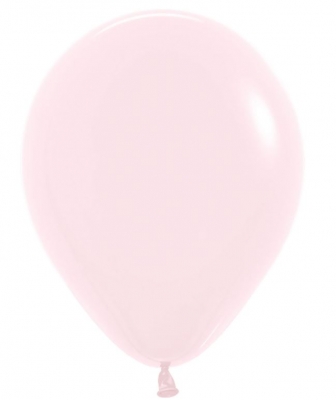 Sempertex Pastel Matt Pink 5" Latex Balloons Pack Of 100