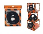 Halloween Orange Black Balloon Box