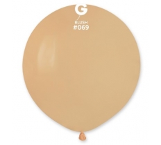 Gemar 19" Pack Of 25 Latex Balloons Blush #069