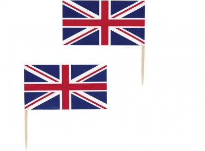 KING CORONATION 30 UNION JACK FLAG PICKS