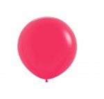 Fashion Colour Solid Raspberry 014 Latex Balloons 24" 3 Pack