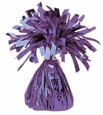 Balloon Weight Foil Purple