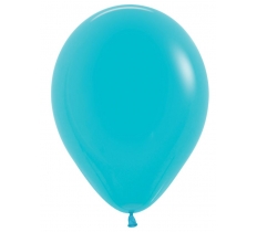 Sempertex Fashion Caribbean Blue 5" Latex Balloons 100 Pack pk