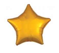 Amscan Metallic Gold Star Standard Foil Balloons