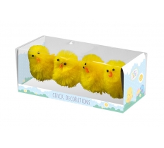 Chick Decorations 4pk