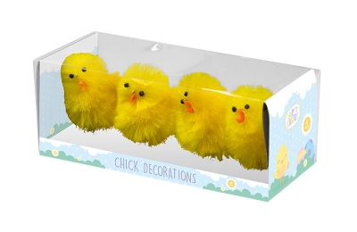 Chick Decorations 4pk