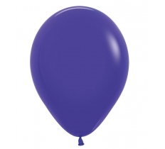 Fashion Colour Solid Violet Latex Balloons 12"- 25 Pack