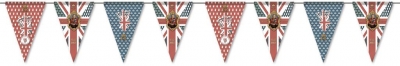 KING CORONATION VINATGE TRIANGLE BUNTING 6M