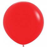 Sempertex 36" Fashion Red Latex Balloon 2 Pack