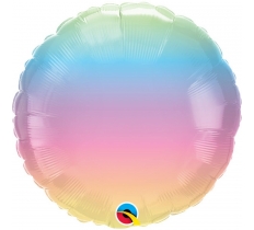 QUALATEX 18" ROUND PASTEL OMBRE