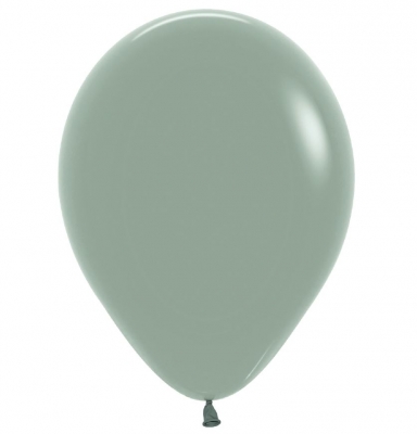 Pastel Dusk Laurel Green 12" Latex Balloons 30cm - 50 Pack