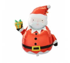 Santa Large Shape Foil Balloons 72cm/28.3" x 90cm/35.4"