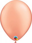 QUALATEX 11" ROUND ROSE GOLD 25PACK