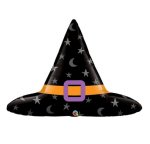 40" HALLOWEEN WITCH HAT FOIL BALLOON (1)