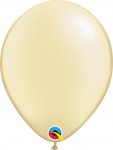 QUALATEX 11" PLAIN LATEX ROUND PEARL IVORY 25 PACK