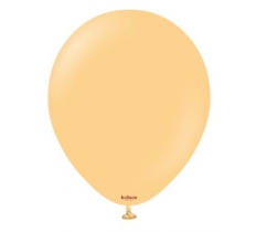 KALISAN 18 STANDARD PEACH LATEX BALLOON - 25CT