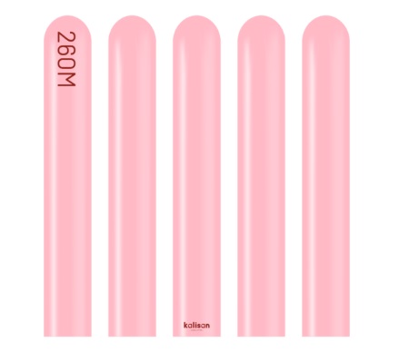 Kalisan 260 Modelling Standard Flamingo Pink Balloon 100pc - Click Image to Close