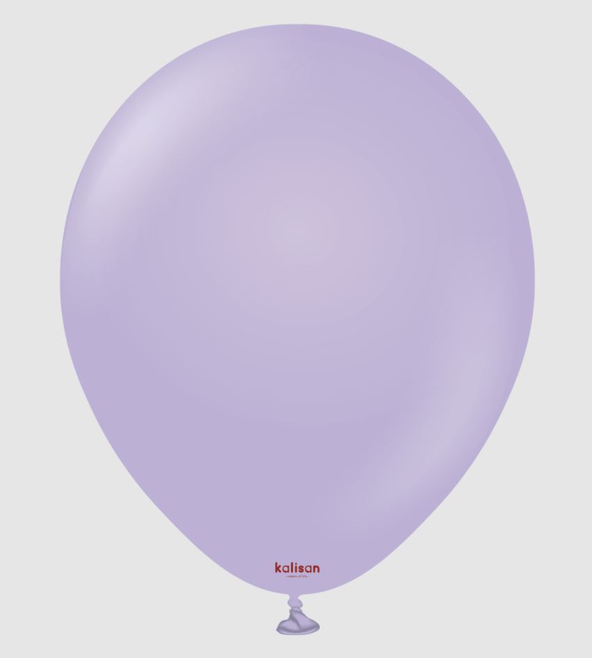 Kalisan 5" Retro Lavender - 100ct - Click Image to Close