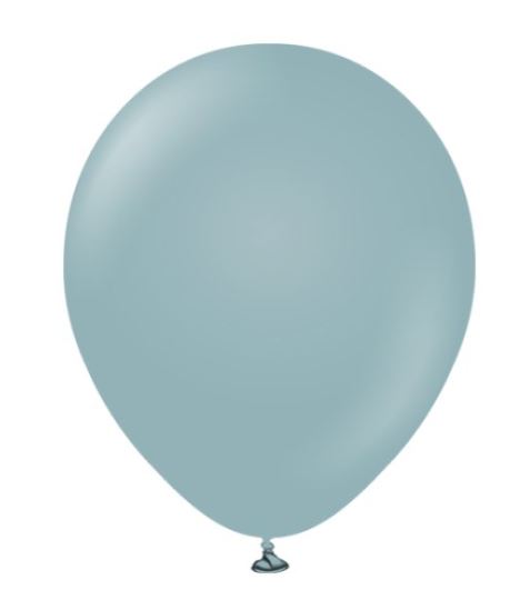 KALISAN 12" RETRO STORM 100 PACK LATEX BALLOONS - Click Image to Close