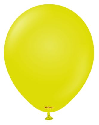 KALISAN 18" STANDARD LIME GREEN - 25CT - Click Image to Close