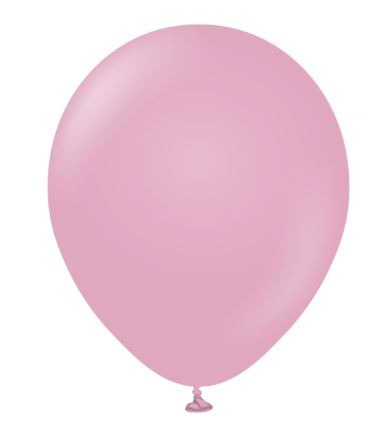 KALISAN 18" RETRO DUSTY ROSE BALLOON - 25CT - Click Image to Close