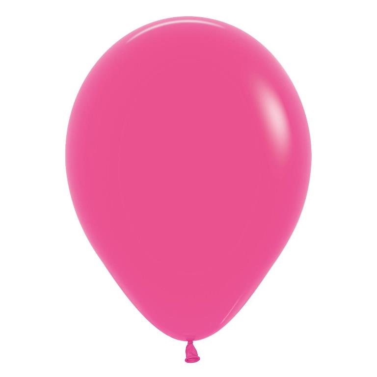 Sempertex 12" Fuchsia Latex Balloons 50 Pack - Click Image to Close