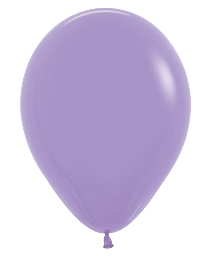 Sempertex 12" Fashion Lilac Latex Balloons 50 Pack - Click Image to Close