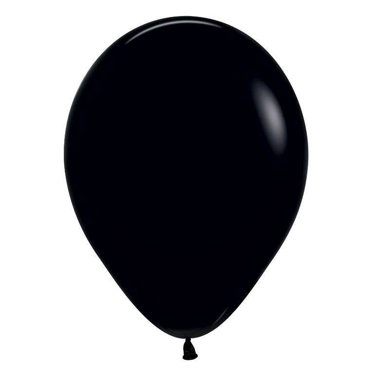 Sempertex Fashion 5" Black 100 Pack - Click Image to Close